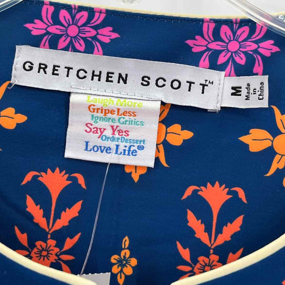 Size M Gretchen Scott Orange Dress