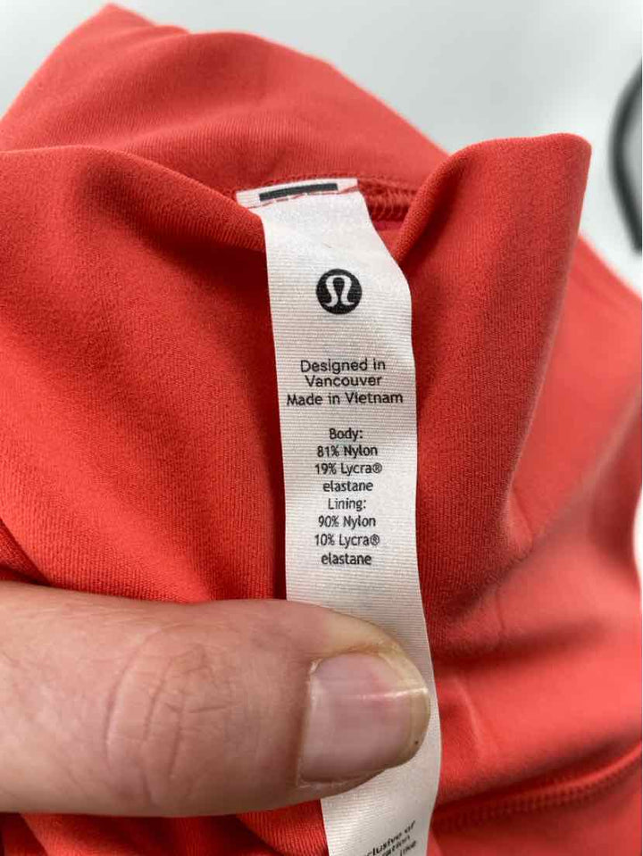 Size 4 Lululemon Orange Pants