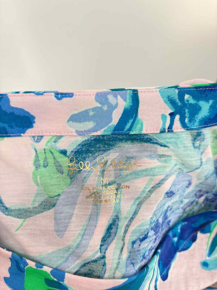 Size M Lilly Pulitzer PINK PRINT Shirt