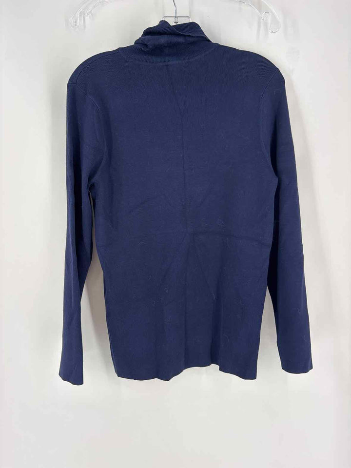 Size L Chico's Navy Shirt