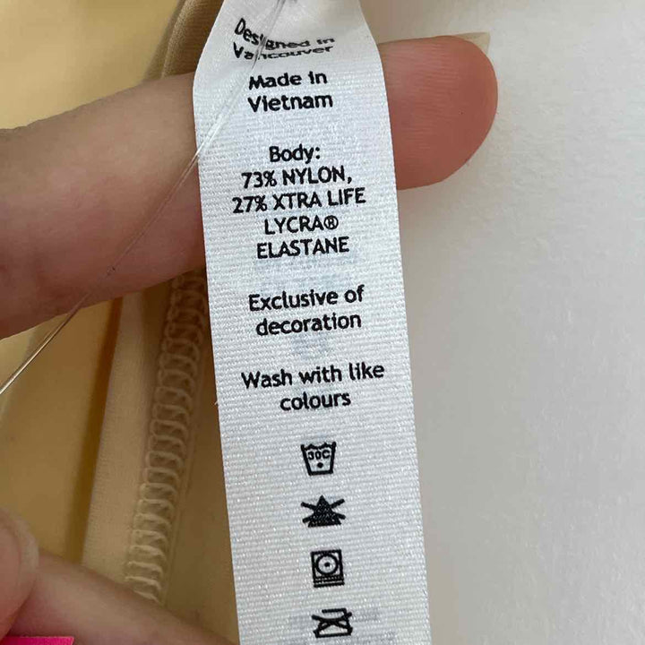 Size 6 Lululemon Nude Romper