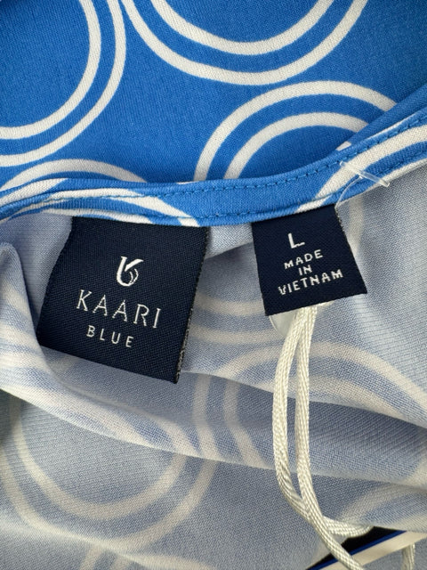 Size L KAARI Blue Shirt