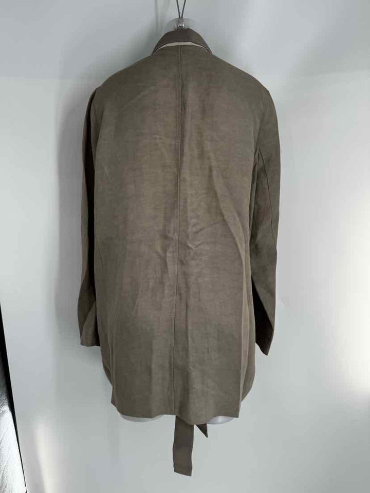 Size X LAFAYETTE Tan Linen Blazer