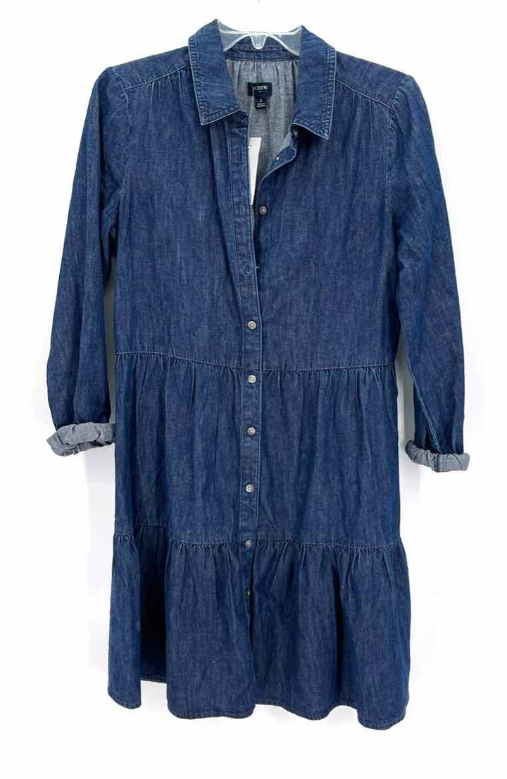 Size 2 J Crew Denim Dress