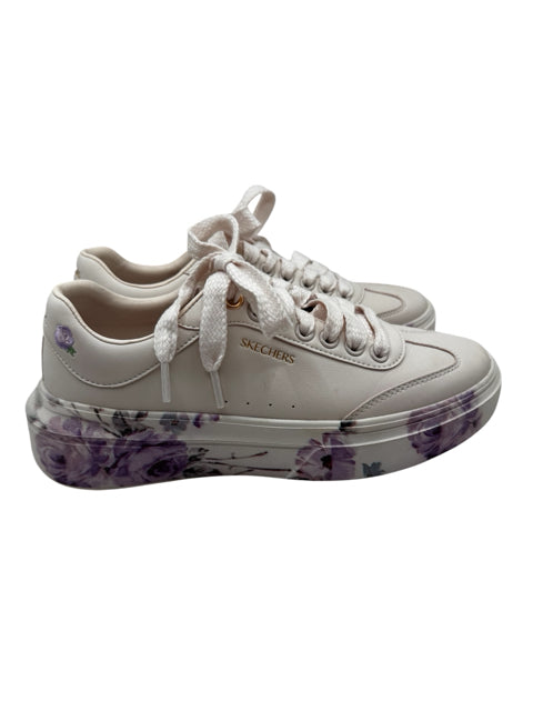 Shoe Size 8 Sketchers Purple Sneakers