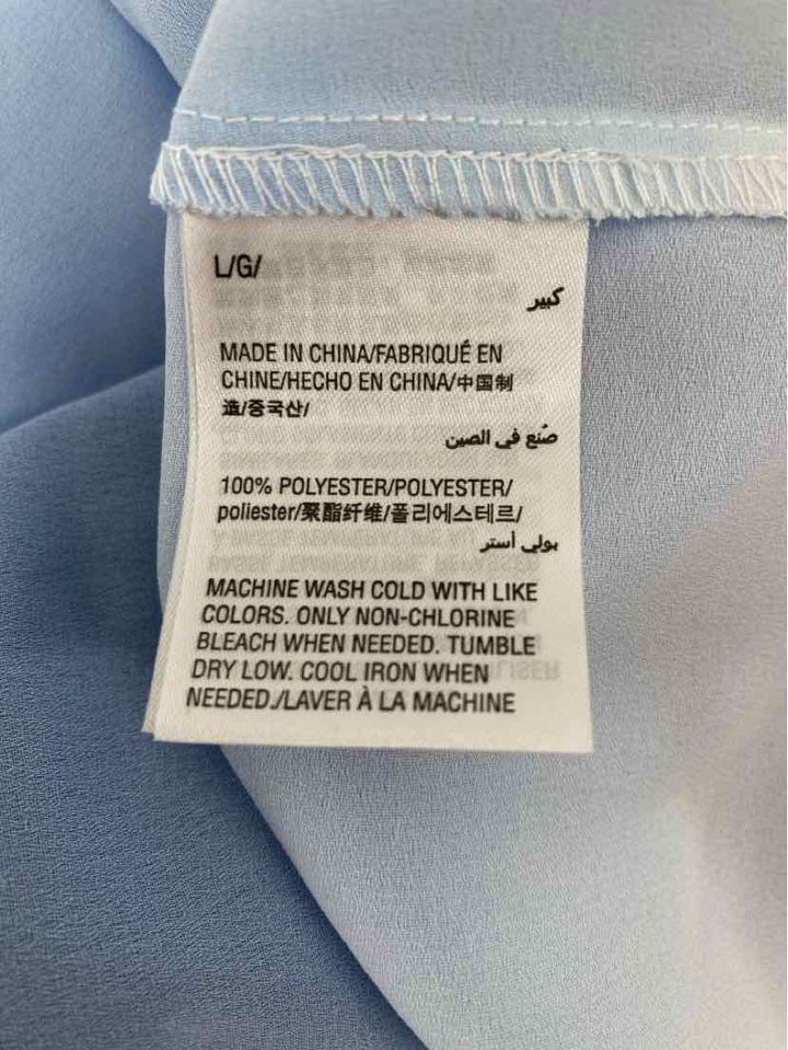 Size L INC Blue Shirt