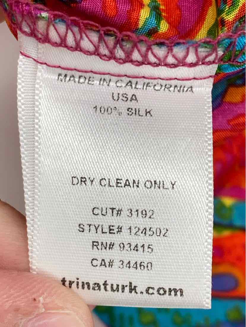 Size L TRINA TURK Multi-Color Shirt