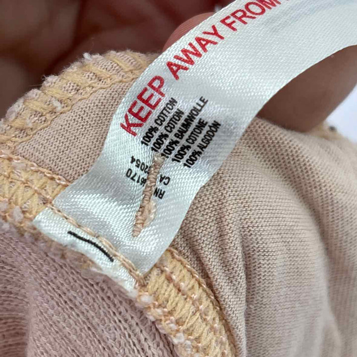 Size M FREE PEOPLE Peach Corduroy Pants