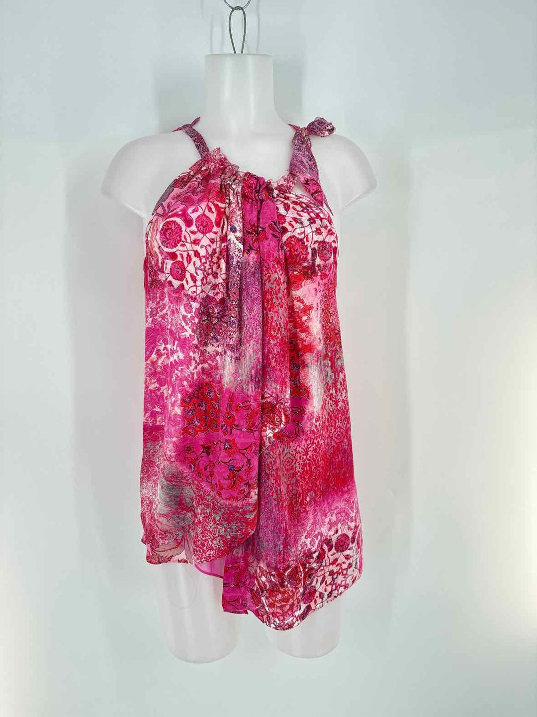 Size M ELIE TAHARI Pink Shirt