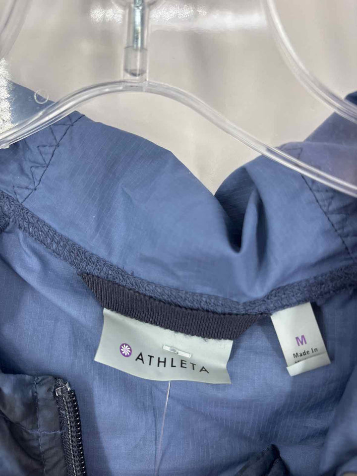 Size M Athleta Blue Print Jacket