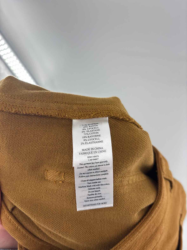 Size 27 FAHERTY Mustard Pants