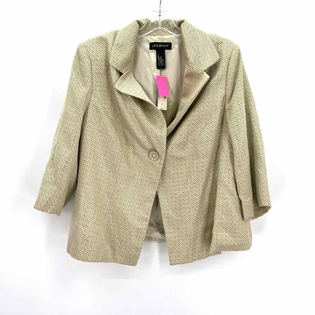 Size 20 LANE BRYANT Gold Jacket