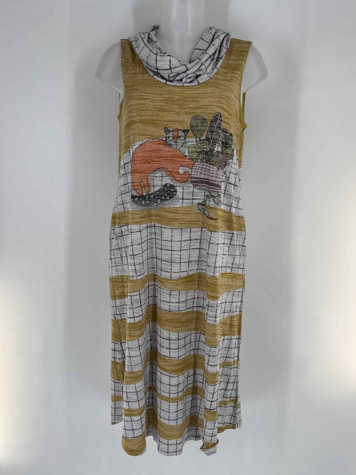 Size M Multi-Color Dress