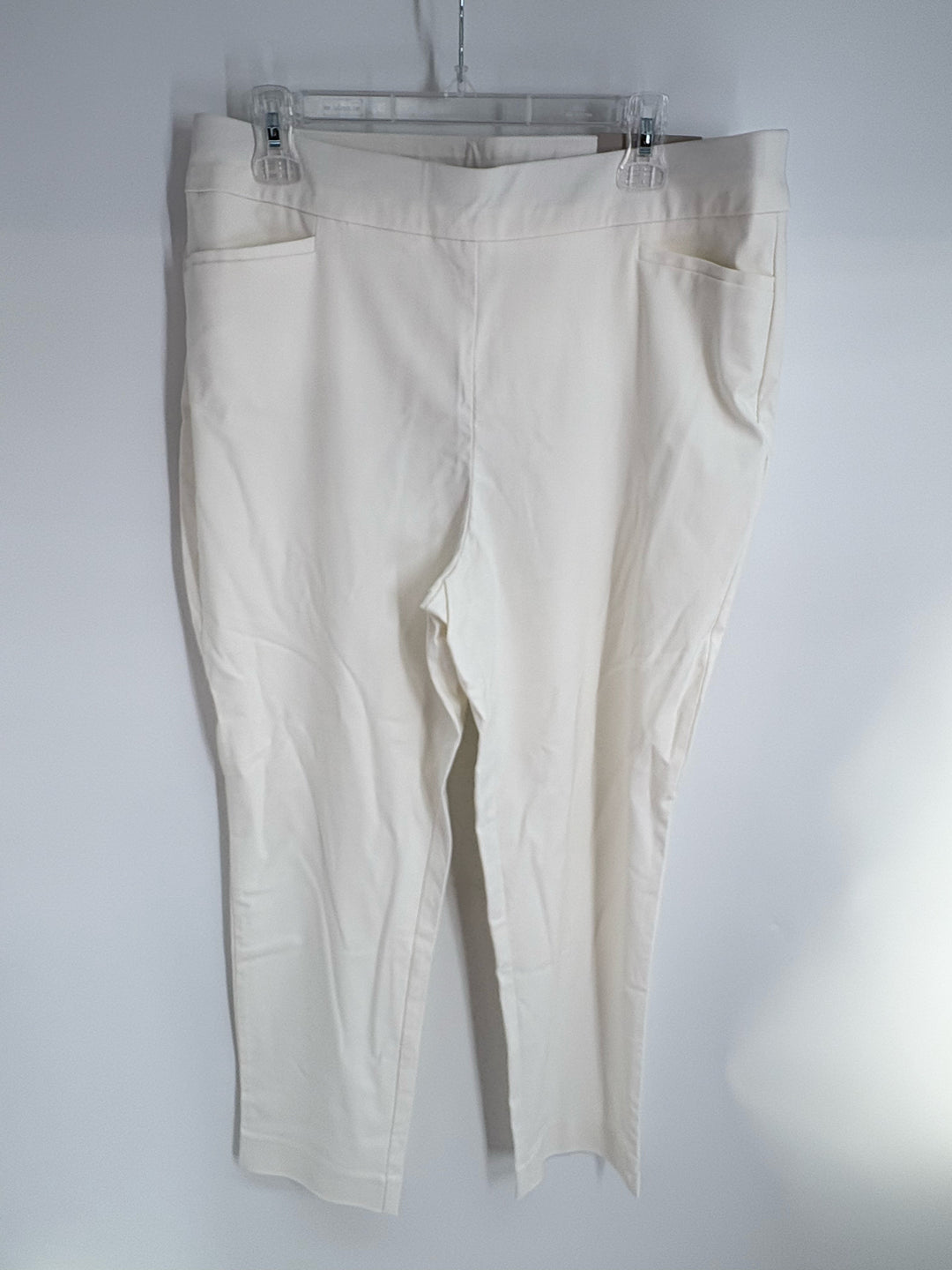Size 14 Chico's White Pants