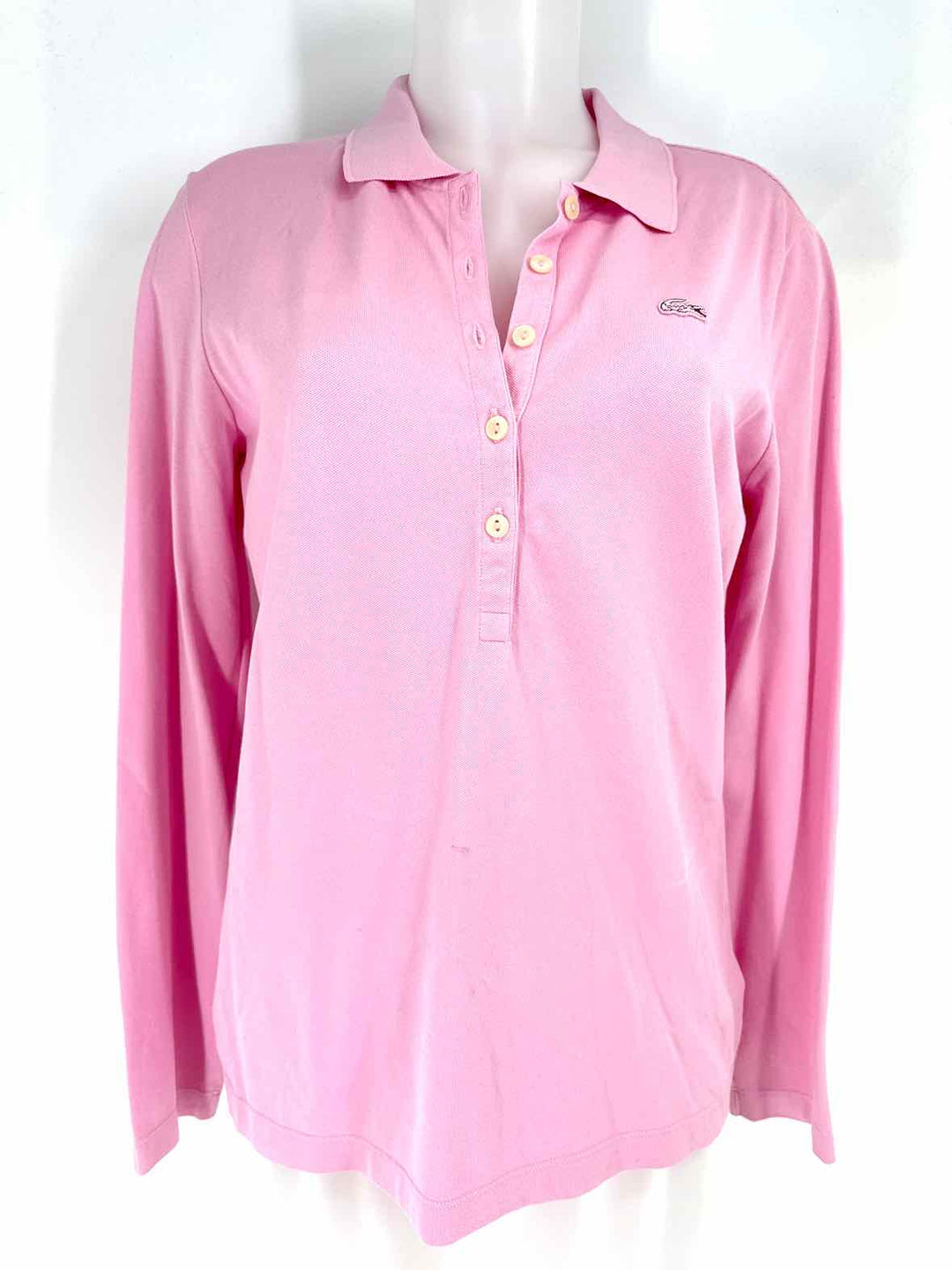 Size 44 Lacoste Pink Shirt