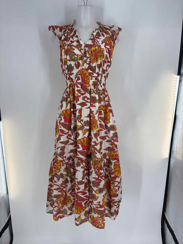 Size L CLEOBELLA Brown Dress