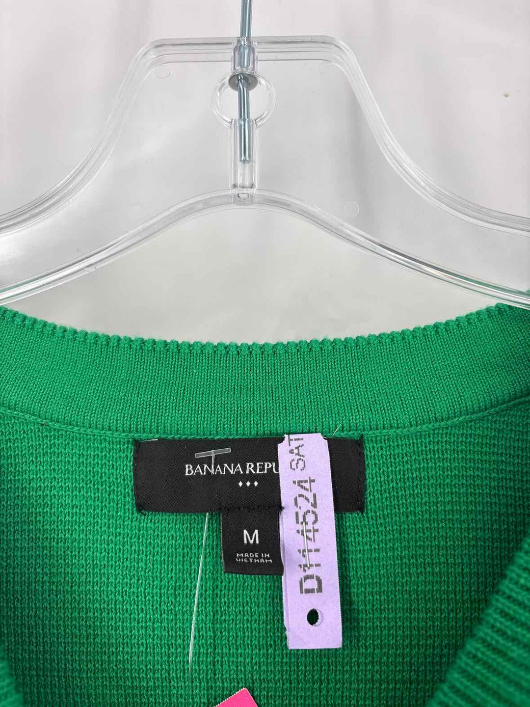 Size M Banana Republic Green Knit Sweater