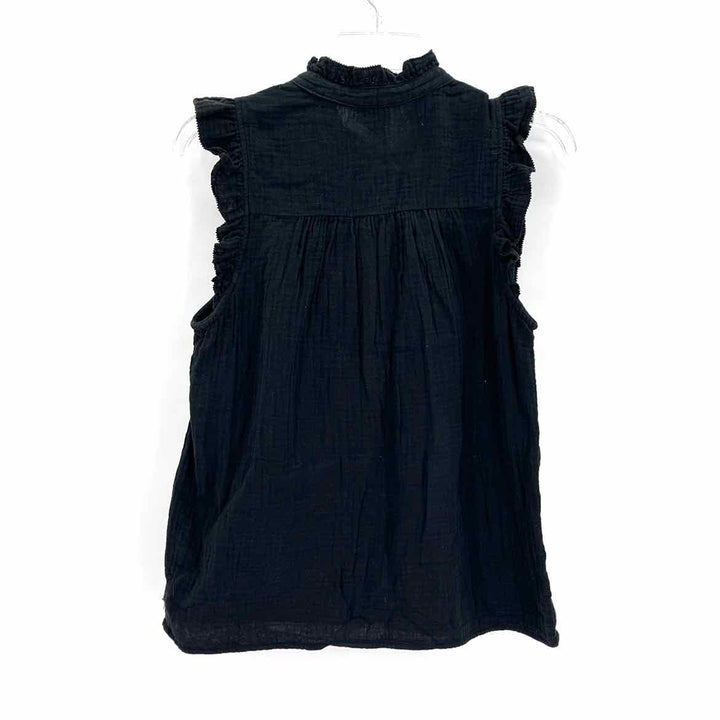 Size S J Crew Black Cotton Shirt