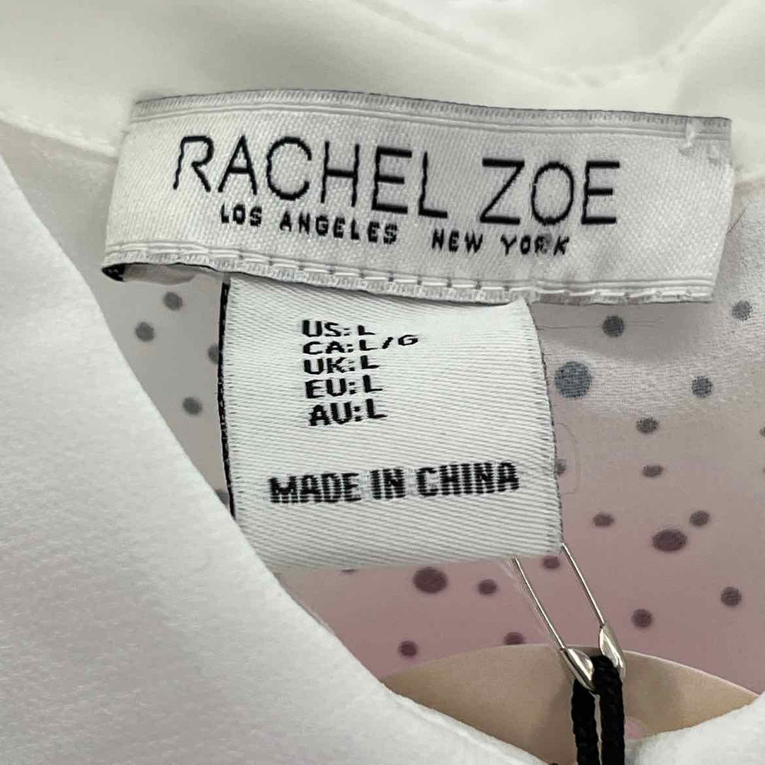 Size L RACHEL ZOE White Shirt