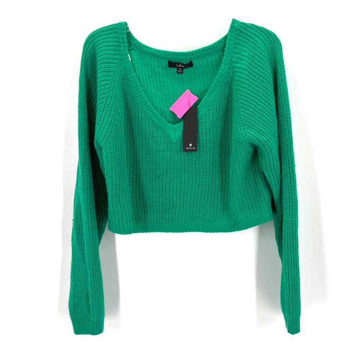 Size M LULUS Green Sweater