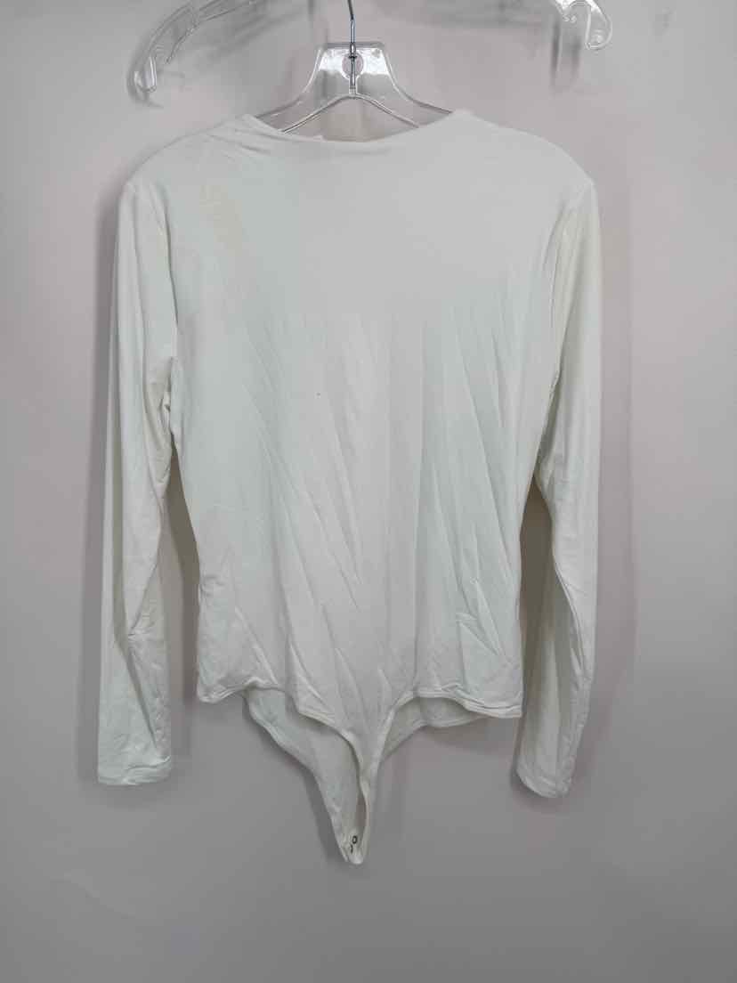 Size L Abercrombie White Shirt