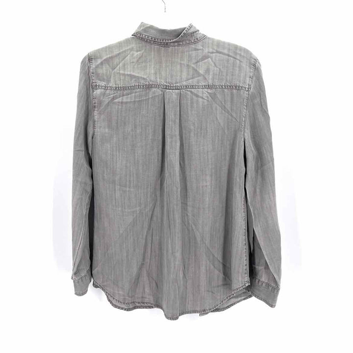 Size M Chico's Gray Tencel Shirt