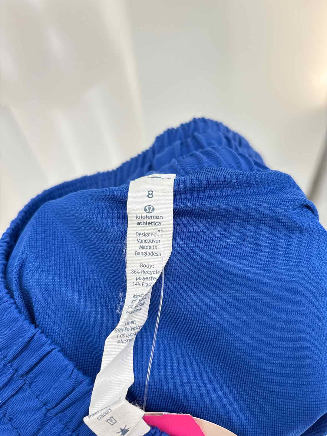 Size 8 Lululemon Blue Shorts