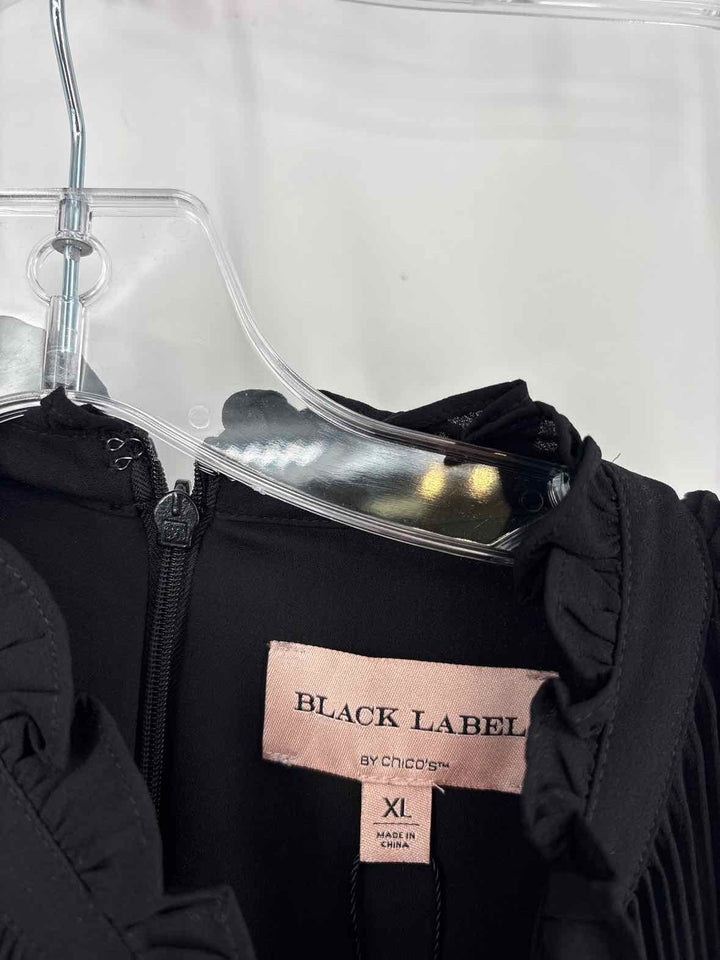 Size XL Chico's Black Dress