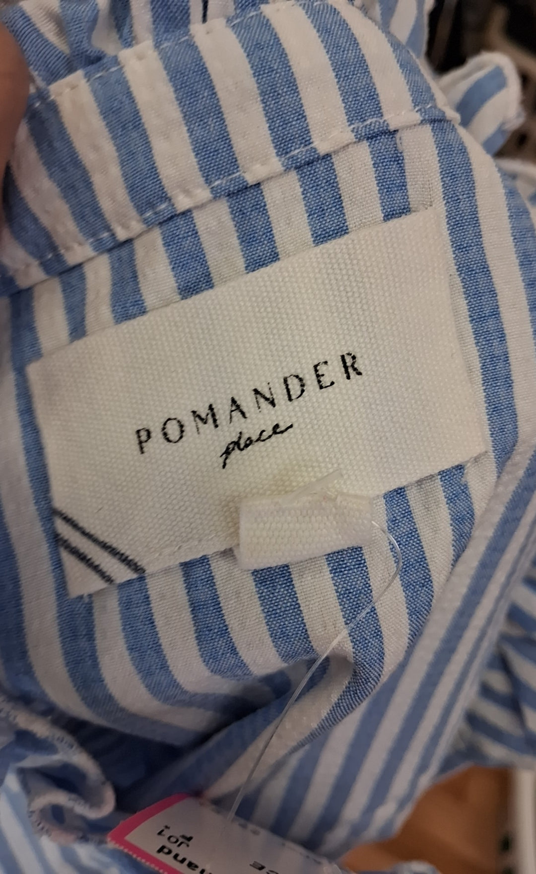Size XL POMANDER PLACE Blue Shirt