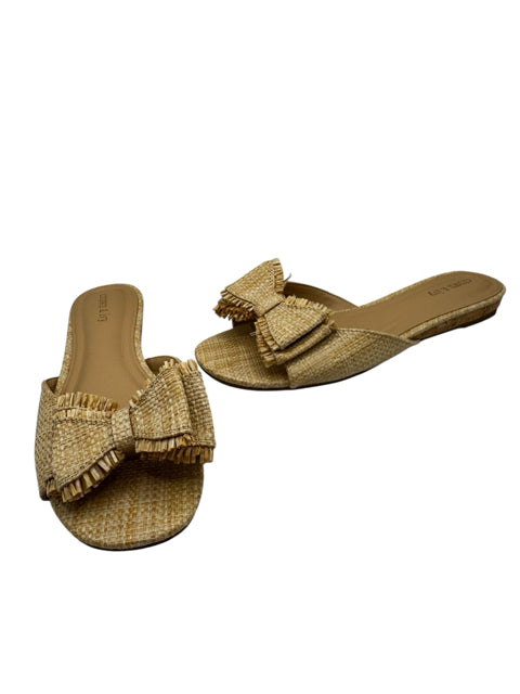 Shoe Size 8.5 CROWN & IVY Tan Sandals