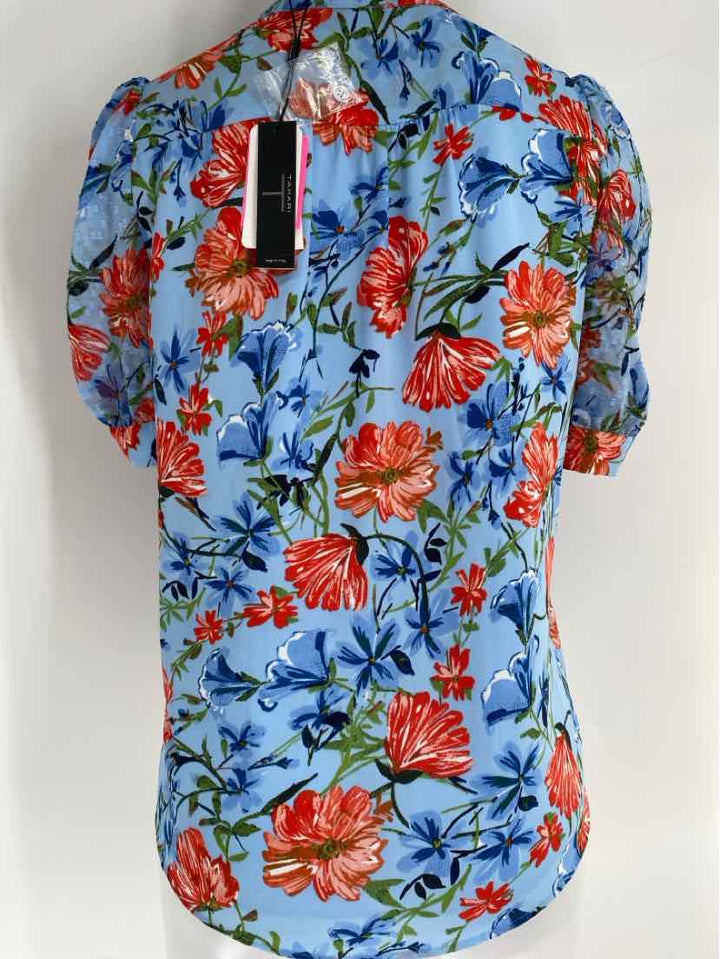 Size M TAHARI Blue Shirt