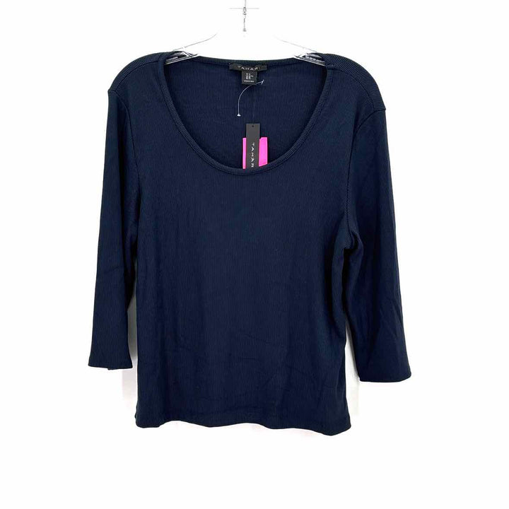 Size XL TAHARI Teal Shirt
