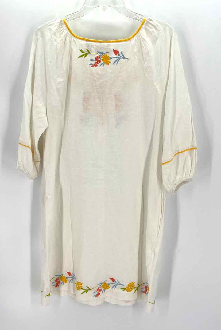 Size S CALYPSO White Knit Dress