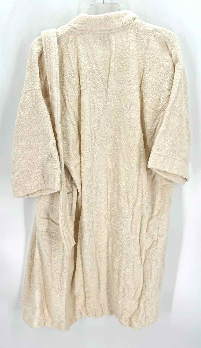 Size One Size Cream Terry Robe