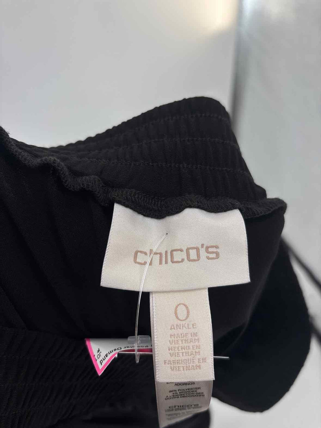 Size S Chico's Black Pants