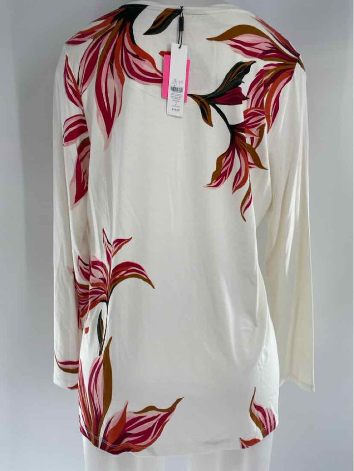 Size L Chico's Cream Shirt