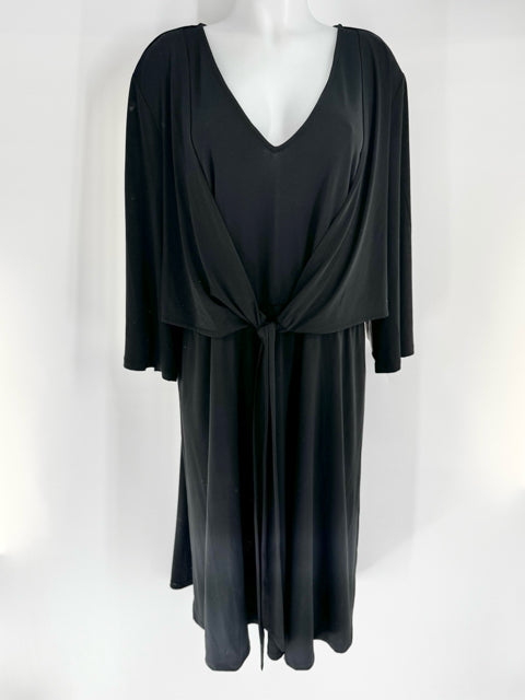 Size 20 ELOQUII Black Dress