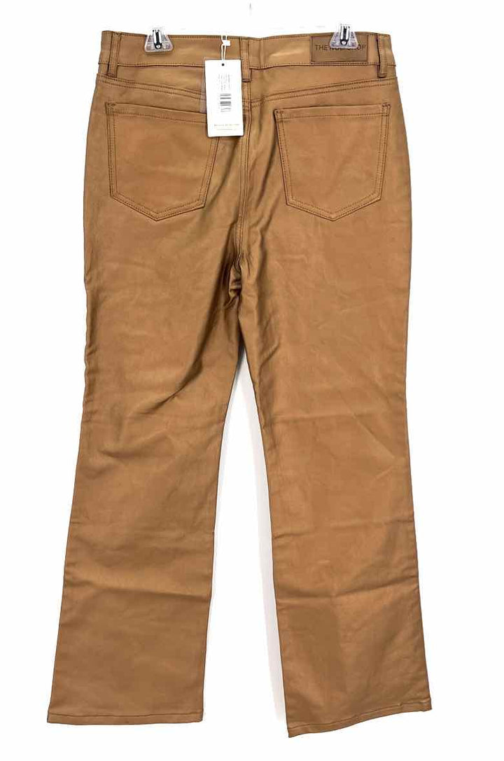 Size 32 Gold Faux Leather Pants