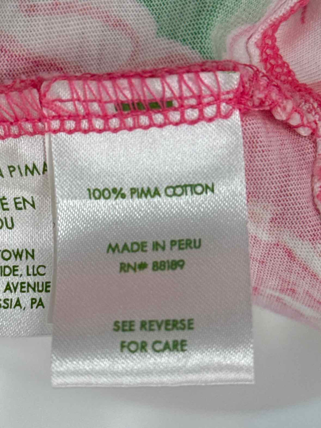 Size M Lilly Pulitzer Pink Cotton Dress