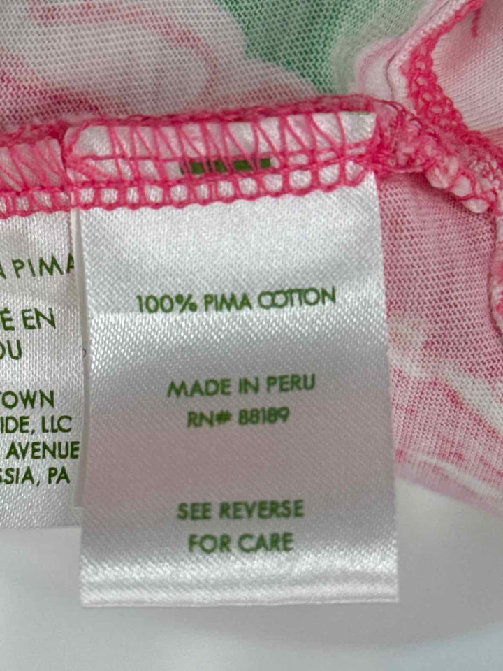 Size M Lilly Pulitzer Pink Cotton Dress