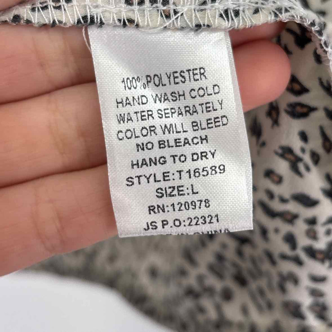 Size L ENTRO Multi-Color Shirt