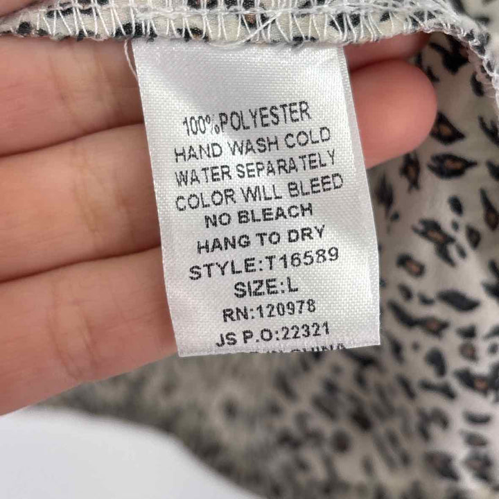 Size L ENTRO Multi-Color Shirt
