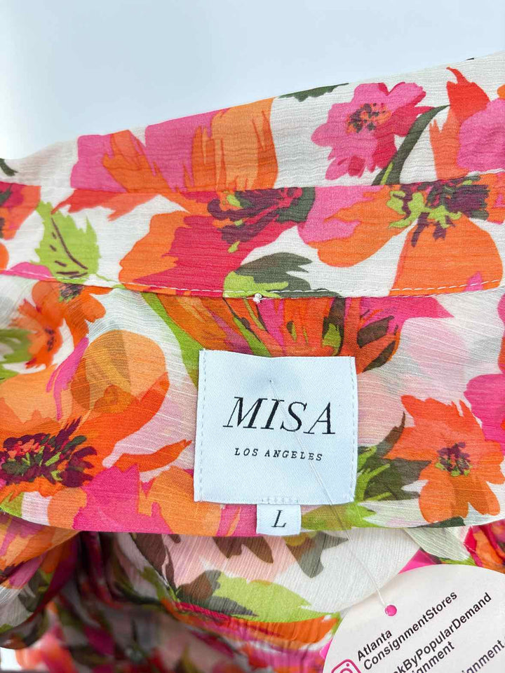 Size L MISA Multi-Color Dress
