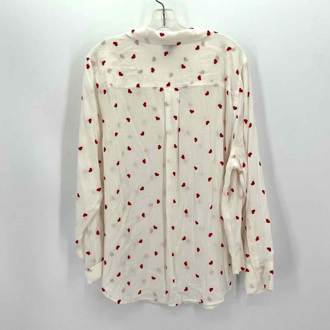 Size 2 Torrid Cream Shirt
