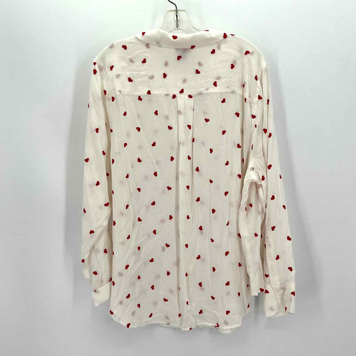 Size 2 Torrid Cream Shirt
