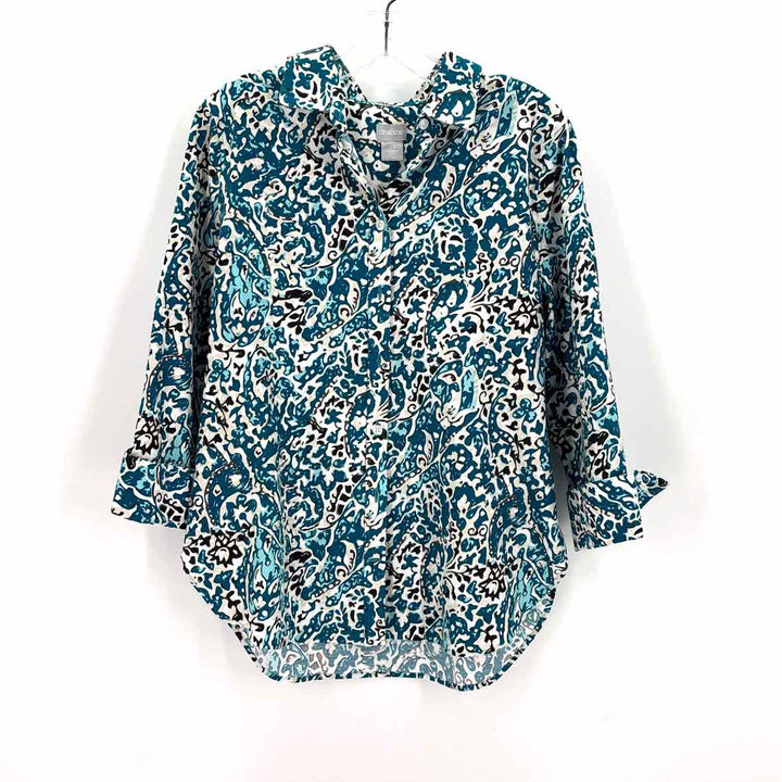 Size S Chico's Teal Shirt