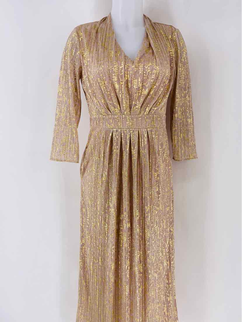 Size S Chico's Gold Dress