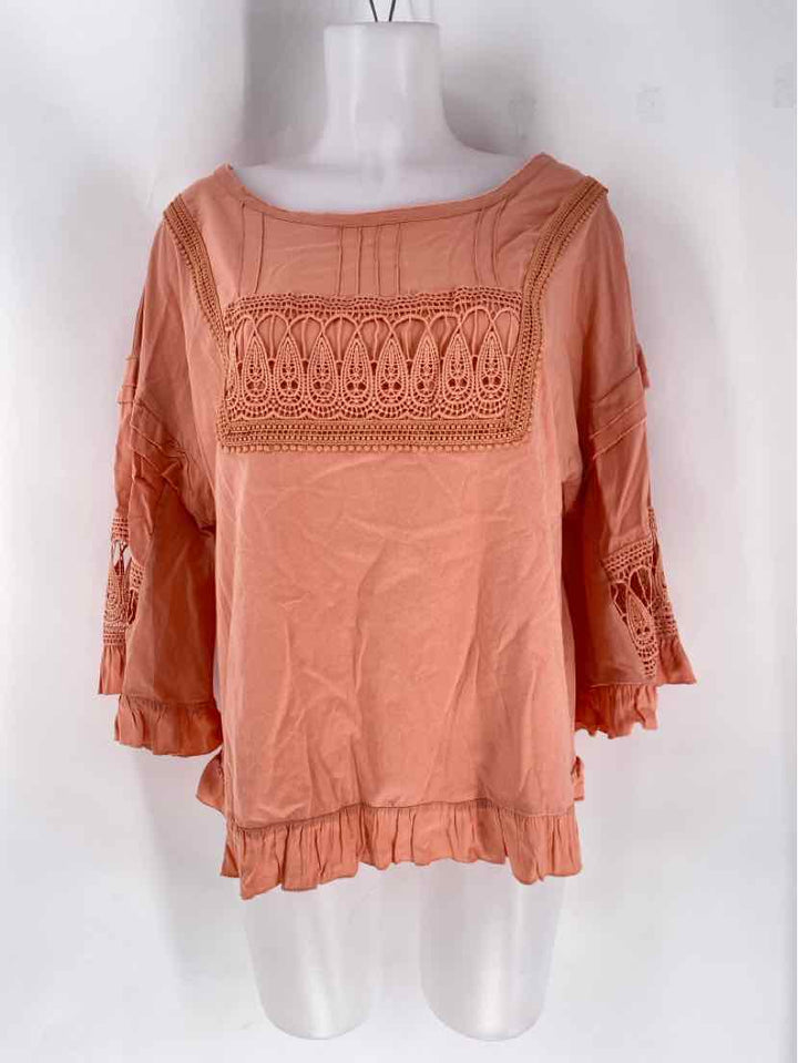 Size XL TINY Peach Shirt