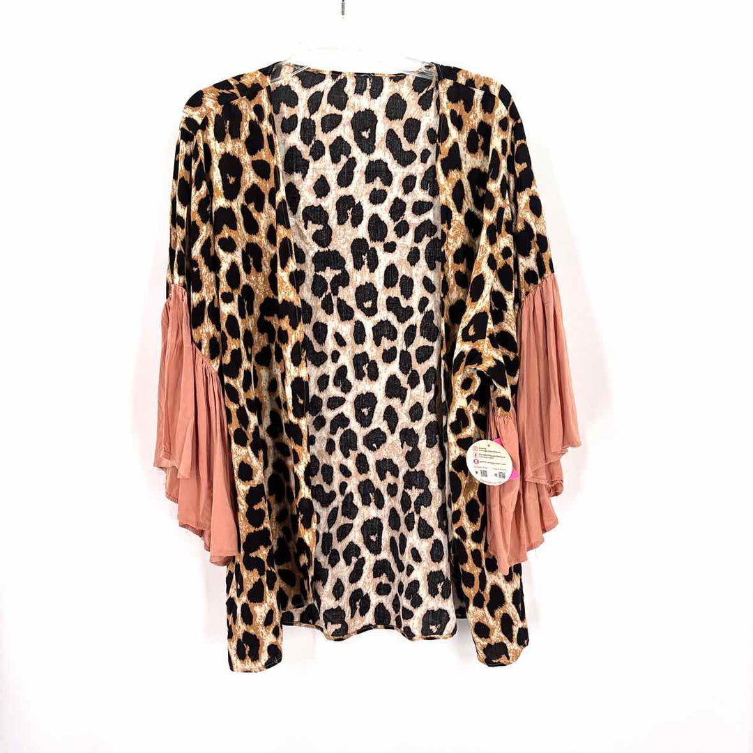 Size One Size Tan Rayon Shirt