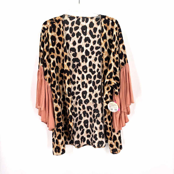Size One Size Tan Rayon Shirt